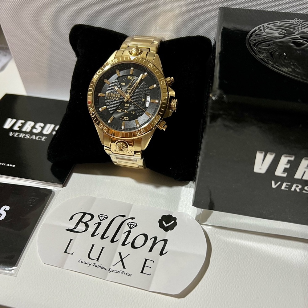 Versace versus Gold Watch